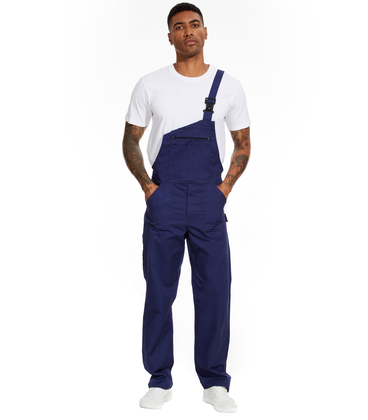 Men's Jumpsuit Versatile Style (Navy)