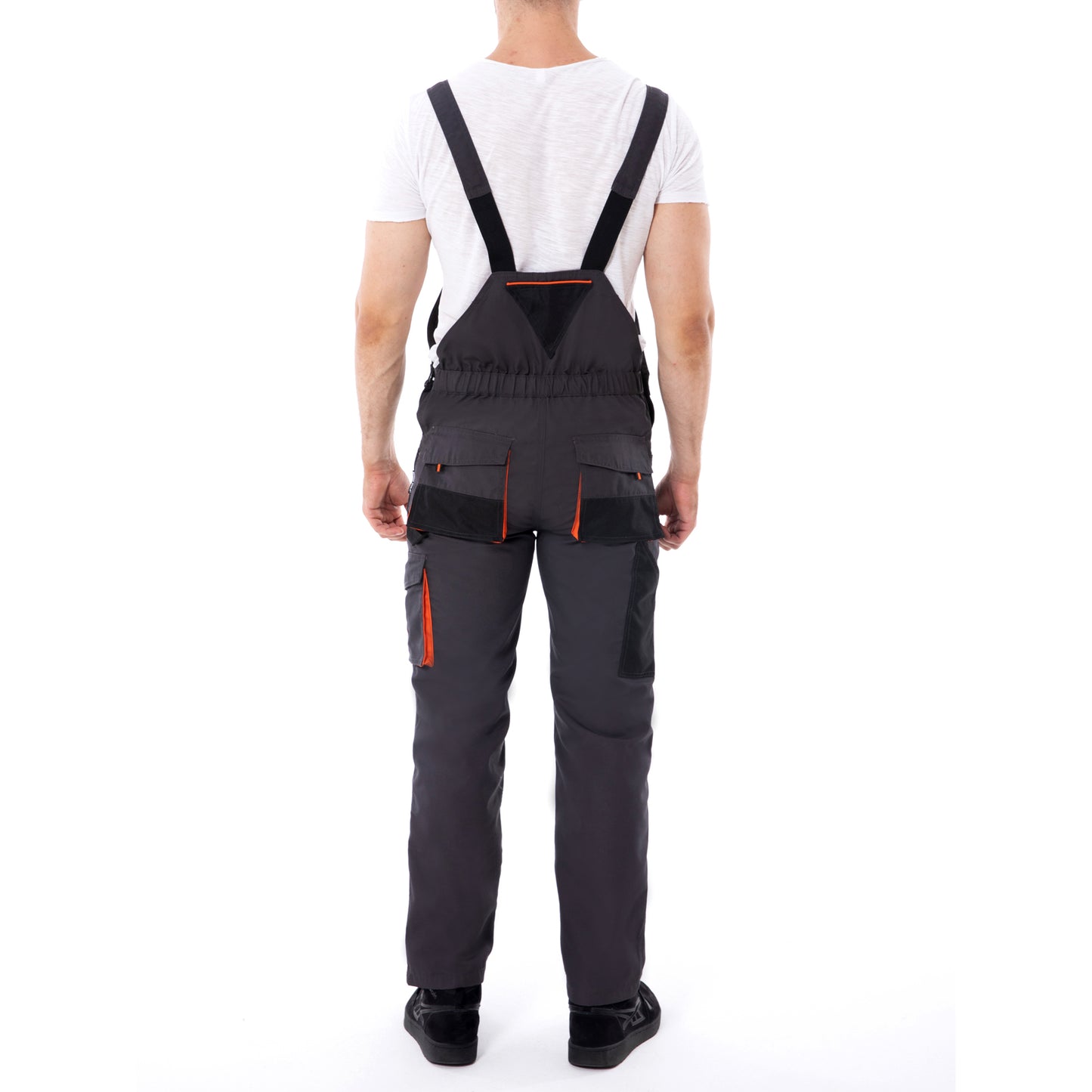 Men's Bib Overalls with Multi-pockets