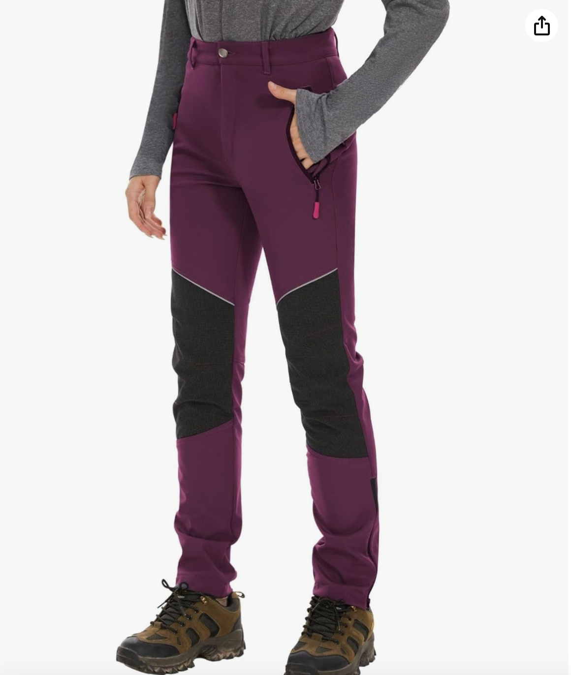 Women's Fleece Lined SKI Pants (3 colors)