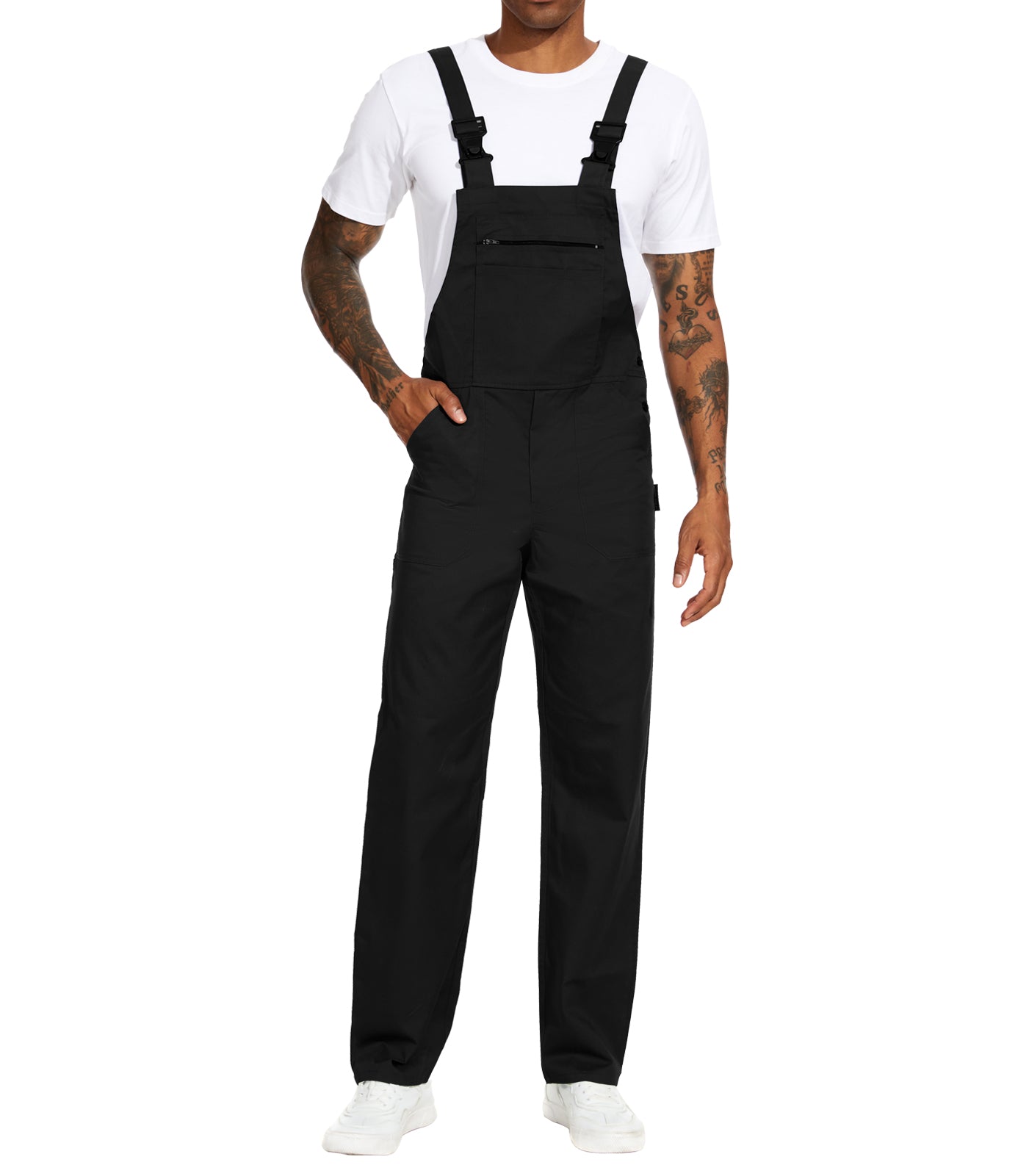 Men's Basic Cotton Jumpsuit (4 colors)