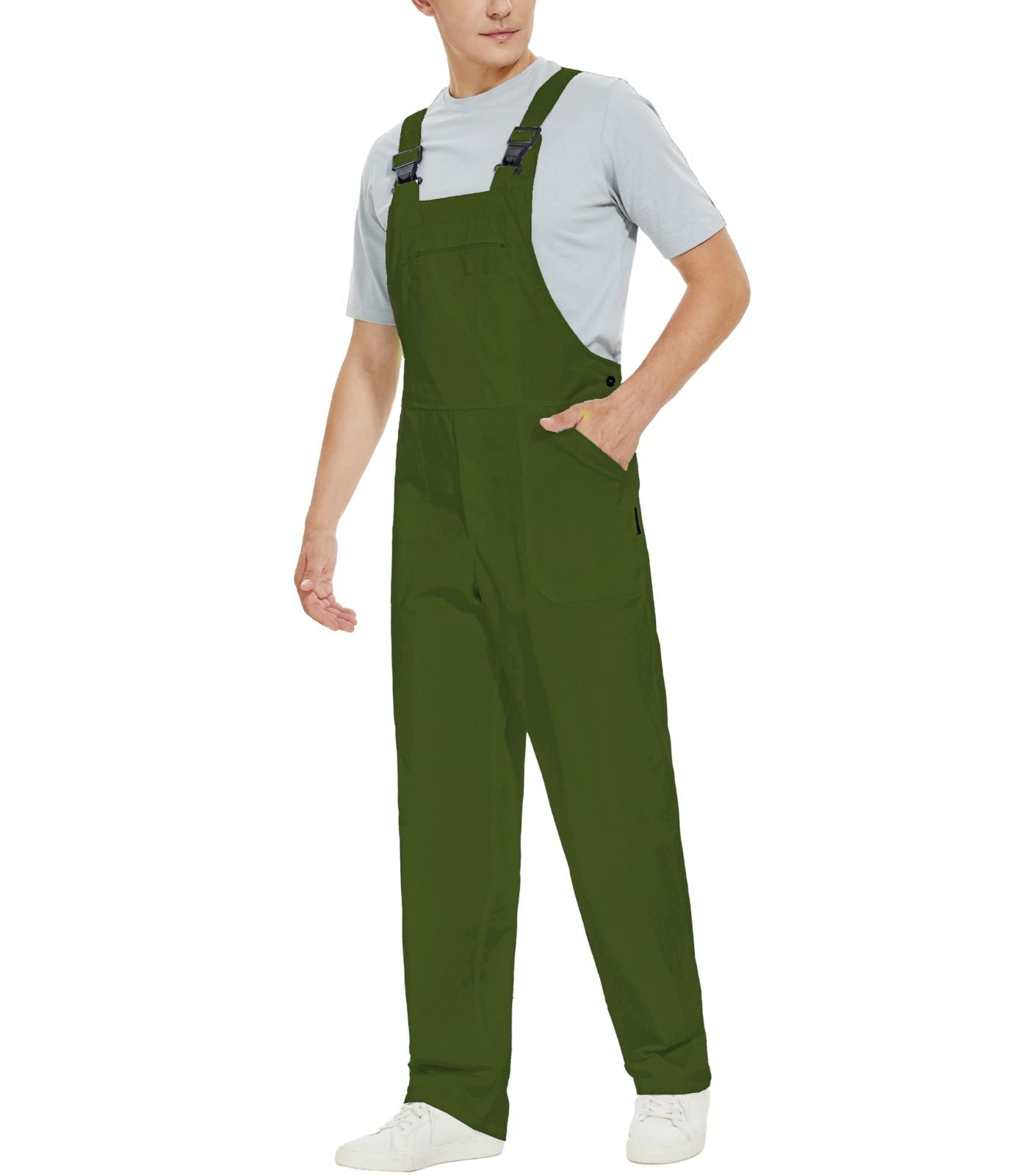 Men's Basic Cotton Jumpsuit (4 colors)