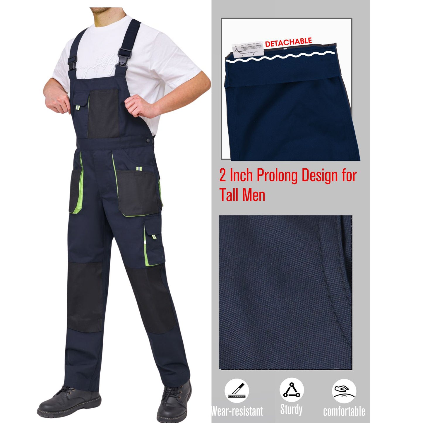 Utility Multi-pockets Overall