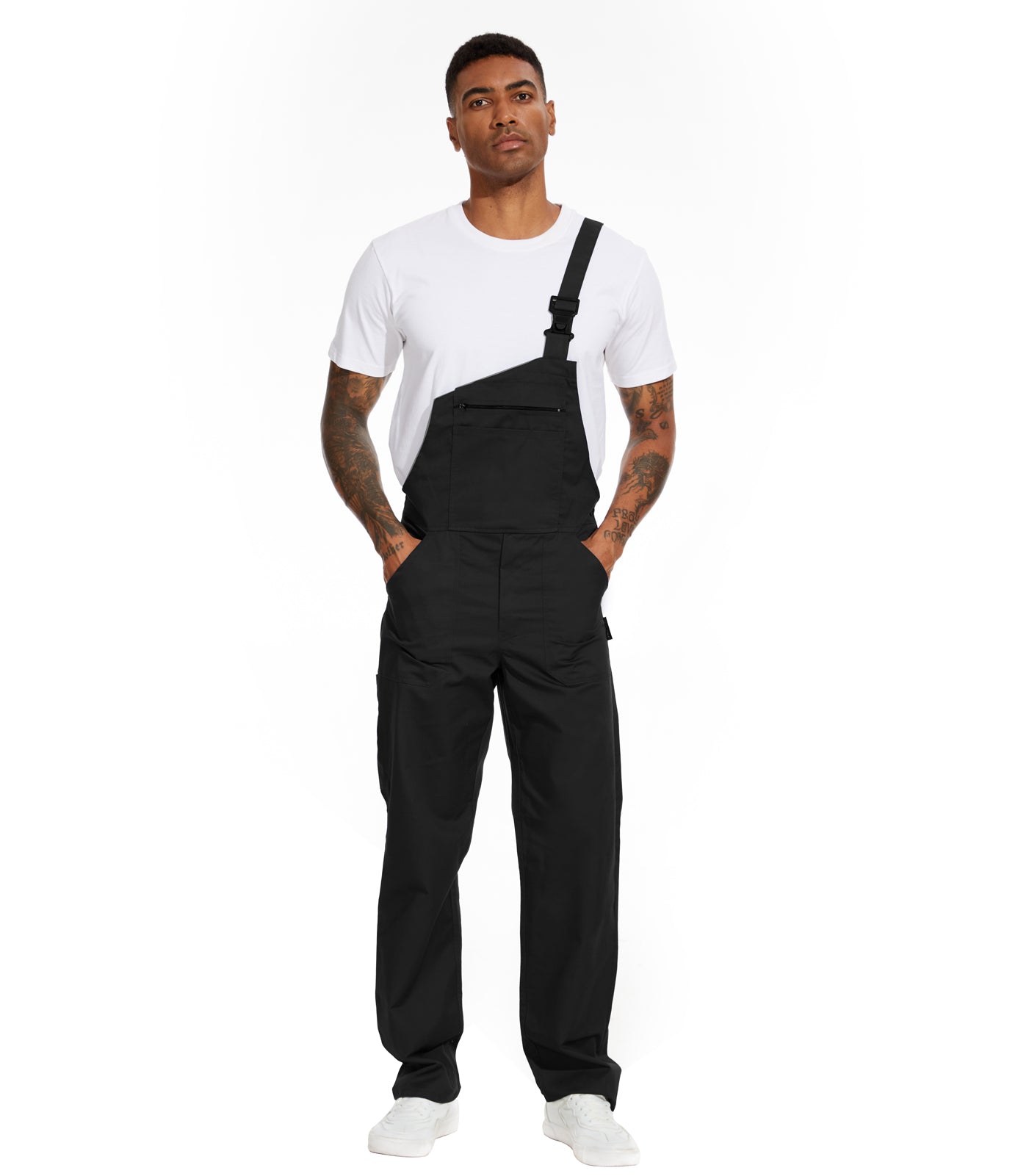 Men's Basic Cotton Jumpsuit (4 colors)