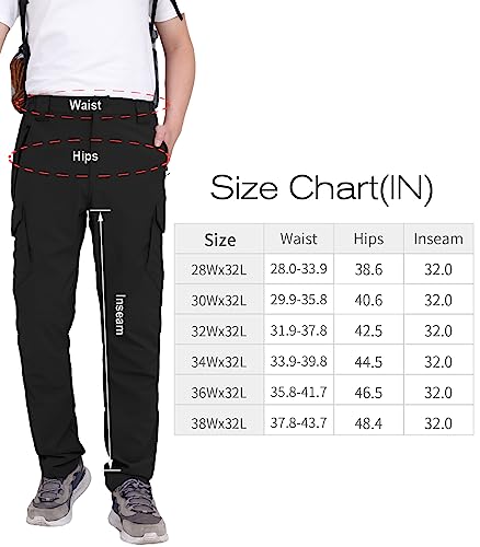 Men's Hiking Pants Lightweight Stretchy