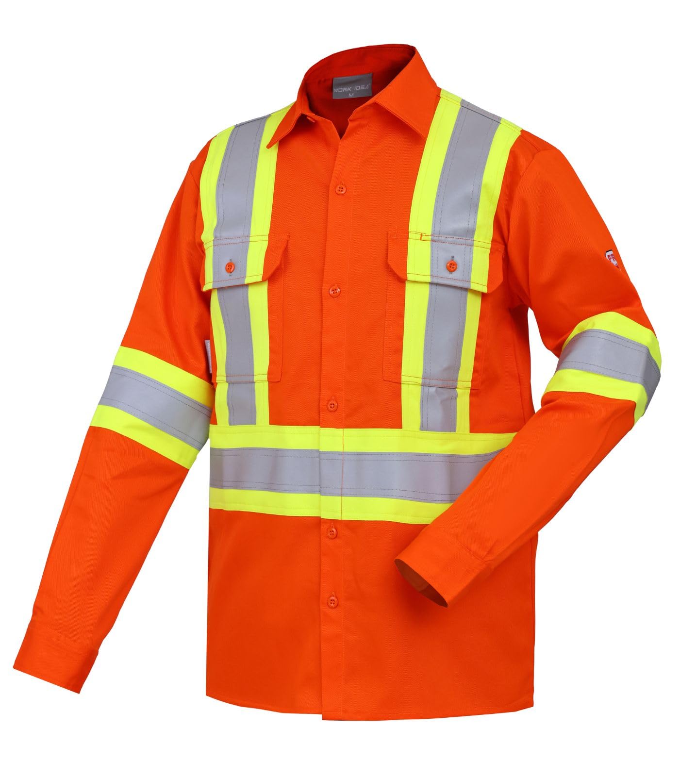 FR Welding Work Shirt with FR reflective tapes (NPFA certified)