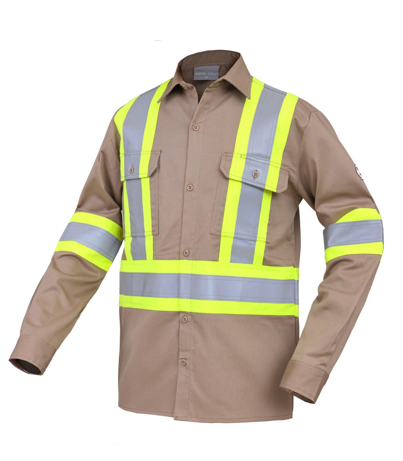 FR Welding Work Shirt with FR reflective tapes (NFPA Certified)